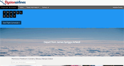 Desktop Screenshot of elysianairlines.com